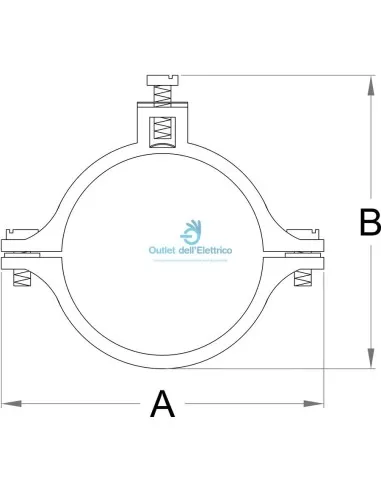 Zippo 9167 Collar equipotencial 13//4